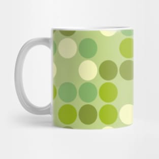 Green Mid Century Modern Print Pattern MOD Mug